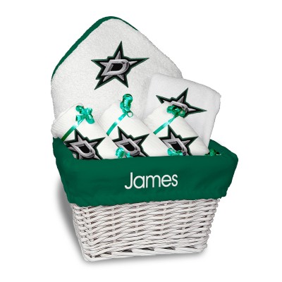 Подарочная корзина Dallas Stars Newborn & Infant Personalized Medium - White