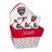 Newborn & Малышам Florida Panthers White Personalized Medium Gift Basket