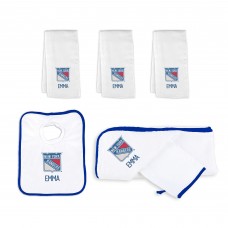 Подарочная корзина New York Rangers Newborn & Infant Personalized Medium - White