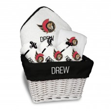 Подарочная корзина Ottawa Senators Newborn & Infant Personalized Medium - White