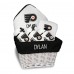 Подарочная корзина Philadelphia Flyers Newborn & Infant Personalized Medium - White