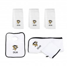 Newborn & Малышам Pittsburgh Penguins White Personalized Medium Gift Basket