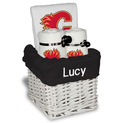 Подарочная корзина Calgary Flames Personalized Small - White