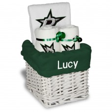 Dallas Stars Personalized Small Gift Basket - White