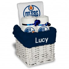 Подарочная корзина Edmonton Oilers Personalized Small - White