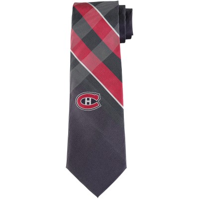 Галстук Montreal Canadiens Woven Poly Grid