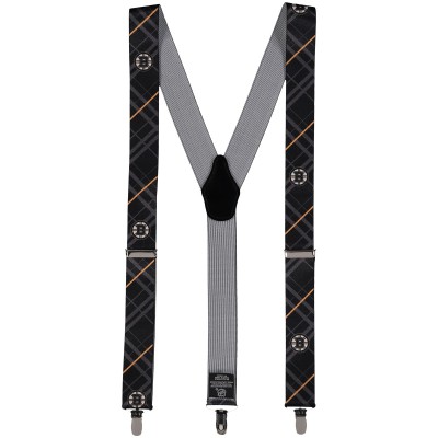 Boston Bruins Suspenders - Black - оригинальная атрибутика Бостон Брюинз