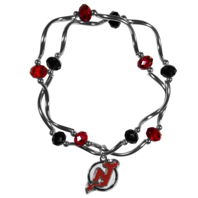 Браслет New Jersey Devils Womens Bead Stretch