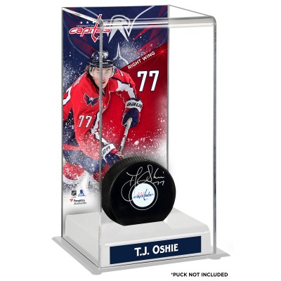Кейс для шайбы Washington Capitals T.J. Oshie Fanatics Authentic Deluxe Tall