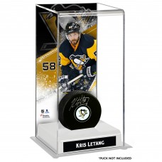 Кейс для шайбы Pittsburgh Penguins Kris Letang Fanatics Authentic Deluxe Tall