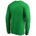Vancouver Canucks Kelly Green Team Primary Logo Long Sleeve T-Shirt