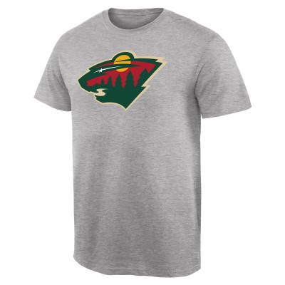 Футболка Minnesota Wild Ash Team Primary Logo