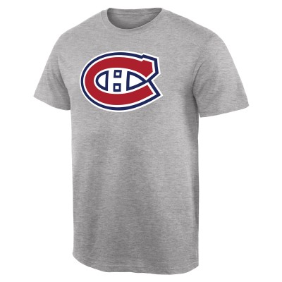 Футболка Montreal Canadiens Team Primary Logo - Ash