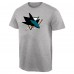 Футболка San Jose Sharks Team Primary Logo - Ash