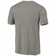 Футболка Winnipeg Jets Distressed Team Logo Tri-Blend - Ash