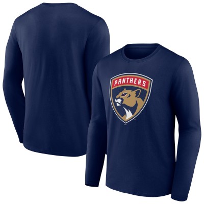 Футболка с длинным рукавом Florida Panthers New Logo - Navy