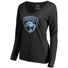 Футболка с длинным рукавом Florida Panthers Womens Pond Hockey - Black