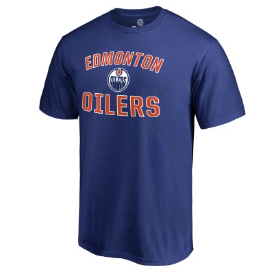 Футболка Edmonton Oilers Royal Victory Arch
