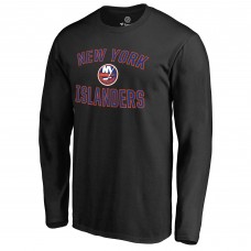 New York Islanders Black Victory Arch Long Sleeve T-Shirt New York Islanders Black Victory Arch Long Sleeve T-Shirt