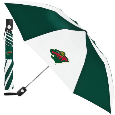 Minnesota Wild WinCraft 42 Folding Umbrella