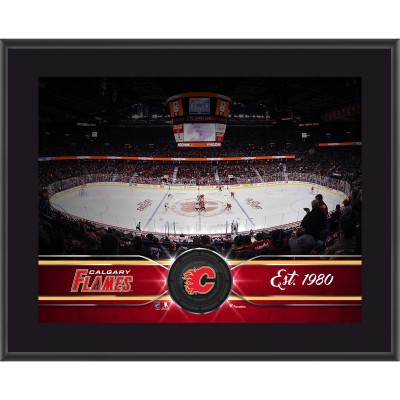 Calgary Flames Fanatics Authentic 10.5 x 13 Sublimated Team Plaque
