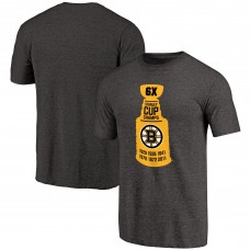 Футболка Boston Bruins Black The Cup Tri-Blend