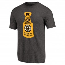 Футболка Boston Bruins Black The Cup Tri-Blend
