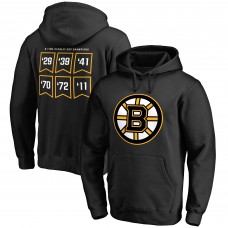 Boston Bruins Black Raise the Banner Pullover Hoodie