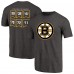 Футболка Boston Bruins Heathered Black Raise the Banner Tri-Blend