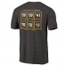 Футболка Boston Bruins Heathered Black Raise the Banner Tri-Blend