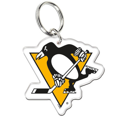 Pittsburgh Penguins WinCraft Logo Premium Acrylic Keychain