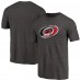 Футболка Carolina Hurricanes Black Distressed Team Primary Logo Tri-Blend