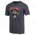 Футболка Florida Panthers Distressed Team Primary Logo Tri-Blend - Navy