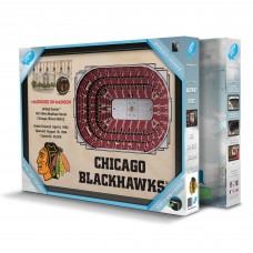 Chicago Blackhawks 27 x 21 United Center Wall Art