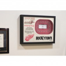 Detroit Red Wings 27 x 21 Joe Louis Arena Wall Art Detroit Red Wings 27 x 21 Joe Louis Arena Wall Art