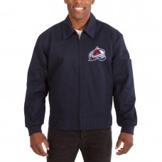 Куртка Colorado Avalanche JH Design Cotton Twill Workwear - Navy