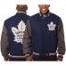 Куртка Toronto Maple Leafs JH Design Two-Tone All Wool - Navy/Gray