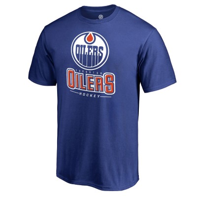Футболка Edmonton Oilers Royal Team Lockup