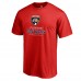 Футболка Florida Panthers Team Lockup - Red