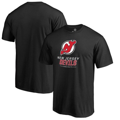 Футболка New Jersey Devils Team Lockup - Black