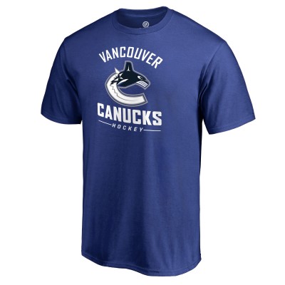 Vancouver Canucks Royal Team Lockup T-Shirt