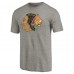 Футболка Chicago Blackhawks Throwback Logo 1960-1961 Tri-Blend - Ash
