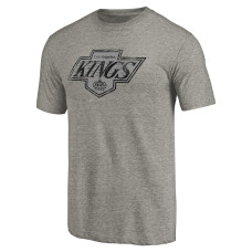 Футболка Los Angeles Kings Ash Throwback Logo 1988-1989 Tri-Blend Футболка Los Angeles Kings Ash Throwback Logo 1988-1989 Tri-Blend