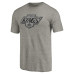 Футболка Los Angeles Kings Ash Throwback Logo 1988-1989 Tri-Blend