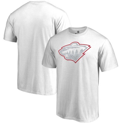Футболка Minnesota Wild WhiteOut - White - оригинальные футболки Миннесота Уайлд