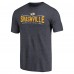 Футболка Nashville Predators Hometown Collection Smashville II Tri-Blend - Navy