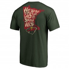 Футболка Minnesota Wild Hometown Collection State Chant - Green