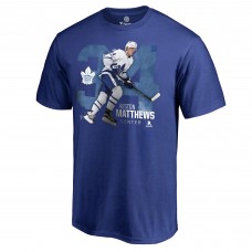 Toronto Maple Leafs Auston Matthews Royal Core Player T-Shirt