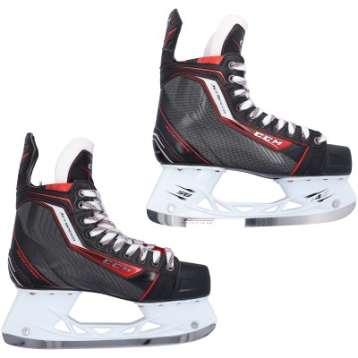 Autographed Edmonton Oilers Connor McDavid Upper Deck CCM Jetspeed Game Model Hockey Skates