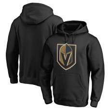 Vegas Golden Knights Primary Logo Fitted Pullover Hoodie - Black